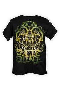 SUICIDE SILENCE   T Shirt   MONSTER ABSTRACT  NEW*  
