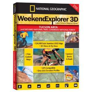   3D Outdoor Recreation Mapping Software (Tucson Area) GPS & Navigation
