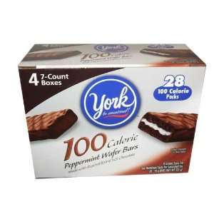 York Peppermint Patties 100 Calorie Peppermint Wafer Bars made with 