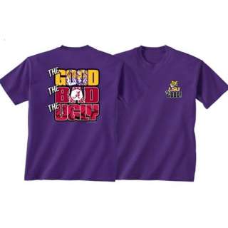 LSU Tigers Football T Shirts   The Good The Bad The Ugly  