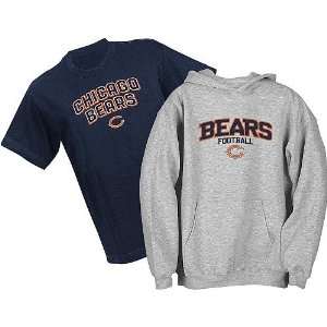  Chicago Bears NFL Youth Belly Banded Hooded Sweatshirt and 