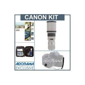 Canon EF 400mm f/5.6L USM AutoFocus Lens Kit, USA with Tiffen 77mm 