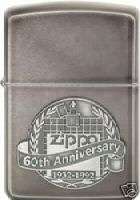 COTY 1992   Zippos 60th Anniversary Lighter NEW  