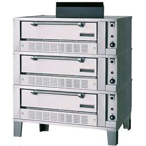  Natural Gas Garland G2073 55 1/4 Triple Deck Pizza Oven 