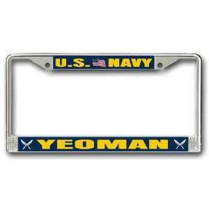  US Navy Yeoman License Plate Frame 