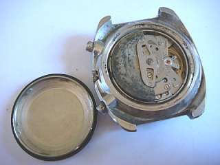 Seiko crhonograph watch 6139 serialn.191186 for parts;;  