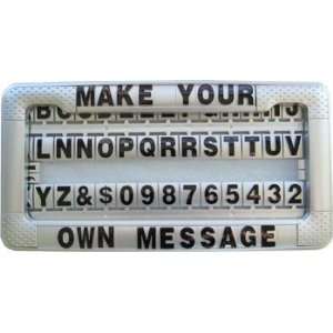  Bell Automotive 22 1 46213 8 Personalized License Plate 