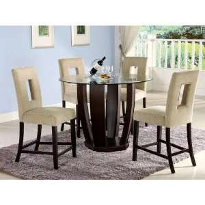   Counter Height Dining Table Set in Espresso   JEG 4736