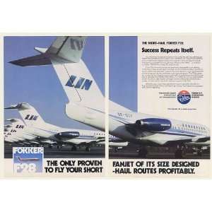   Fanjet Aircraft 2 Page Print Ad (Memorabilia) (48993)