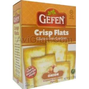 Gefen Gluten Free Crisp Flats Onion 5.2 oz  Grocery 