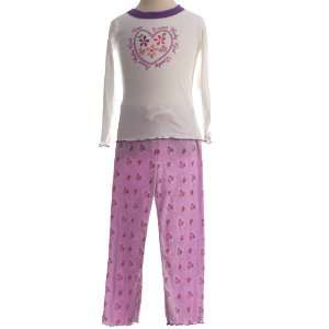   Purple 2 Piece Long Sleeve Pajamas Sleepwear 12M 4T Royal Wear Baby