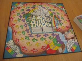 Learning Resources DINO Dinosaur MATH TRACKS Board GAME  