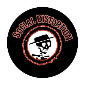  Social Distortion Skeleton Button B 1786 Toys & Games
