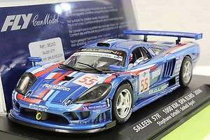 FLY 88260 SALEEN S7R 1000KM SPA NEW 1/32 SLOT CAR IN DISPLAY CASE 