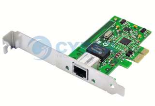 PCI E 10/1000M Gigabit Ethernet Network LAN PCIe Card  