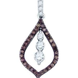Marvelous Pendant Amazingly Designed in 10K White Gold, Accented with 