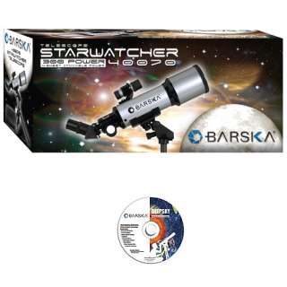 Barska Starwatcher AE10100 Telescope, W/ Case & Tripod  