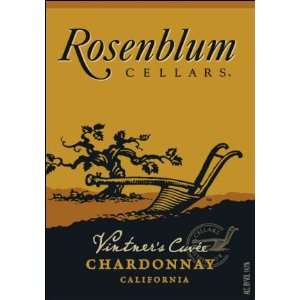  2009 Rosenblum Cellars Vintners Cuvee Chardonnay 750ml 