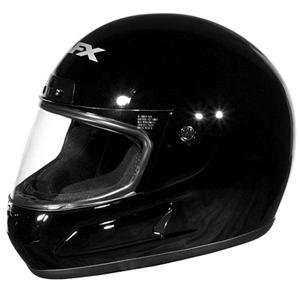  AFX FX 10 Solid Big Head Helmet   X Large/Black 