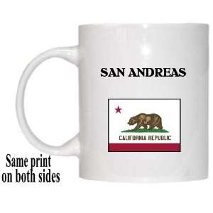  US State Flag   SAN ANDREAS, California (CA) Mug 
