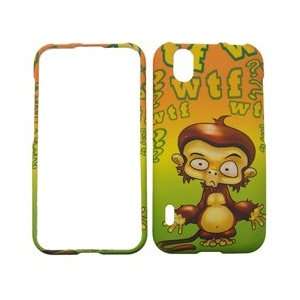  LG Marquee LS855 Cover Case Monkey WTF Sprint LG Majestic 