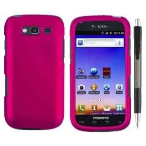 Rose Pink Design Protector Hard Cover Case for Samsung Galaxy S Blaze 