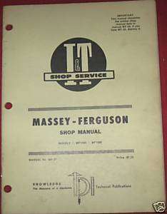 MF Massey Ferguson Massey Ferguson Tractors MF1080 MF1085 I&T Shop 