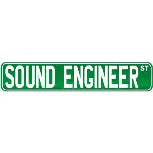  New  Sound Engineer Street Sign Signs  Street Sign 