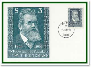 dd371 sellos Theory atómico de la física de Austria Boltzmann