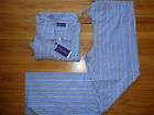 Ralph Lauren Purple Label Gentlemans Purple Stripe Pajama Set S