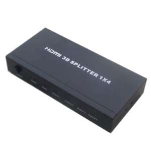  HDMI Distribution Amplifier 1 IN 4 OUT Splitter Multiplier 