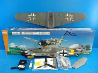 Parkzone Messerschmitt Bf 109g Brushless BNF Airplane BL LiPo RC R/C 
