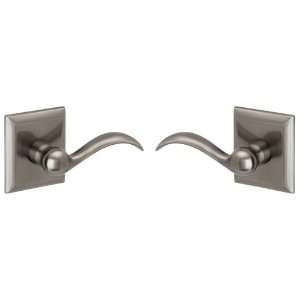 Baldwin 5462.151.PRIV Beavertail Lever Privacy with Squared Rose 
