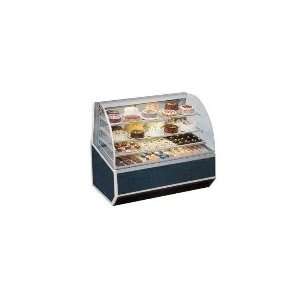 Federal Industries SNR 59SC BLK   59 in Refrigerated 3 Tier Curved 
