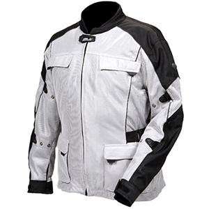    Fieldsheer Air Tour Mesh Jacket   5X Large/Silver/Black Automotive