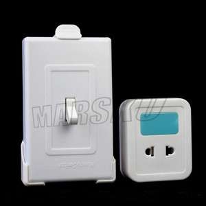 Wireless Remote Control Light Led Lamp Home Handy Switch AC Plugs 110V 