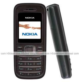 Unlocked Mobile Phone Nokia 1208 1200 Black GSM T9 KX  