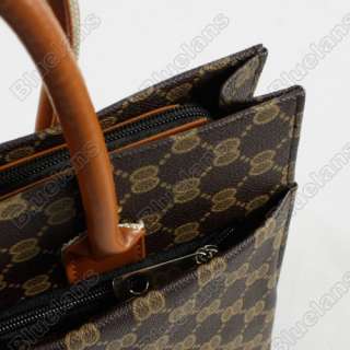 Hollywood Style Classical Womens Bow Plaid Tote Shoulder Bag Handbag 