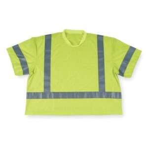  ANSI Class 3 Safety T Shirts T Shirt,XL,Safety,High Vis 