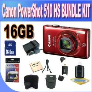 Canon PowerShot ELPH 510 HS 12.1 MP CMOS Digital Camera with Full HD 