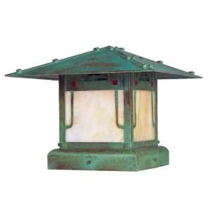 Arroyo Craftsman PDC 12 VP Verdigris Patina Pagoda Asian Themed 1 