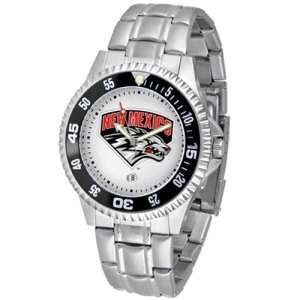   Lobos NCAA Competitor Mens Watch (Metal Band)