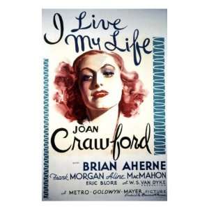  I Live My Life, Joan Crawford, 1935 Premium Poster Print 