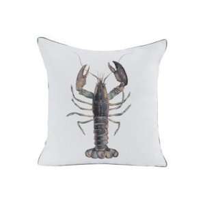  Yves Delorme Iosis Balthazar White Lobster Decorative 