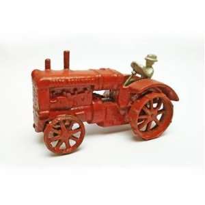 Allis Chalmers Replica Cast Iron Collectible Farm Toy Vintage Tractor 