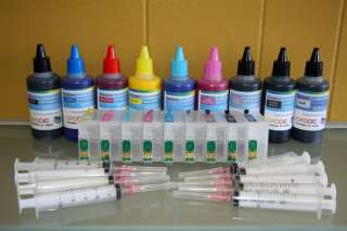   pigment refillable ink cartridge kit for EPSON R3000 printer T157 157