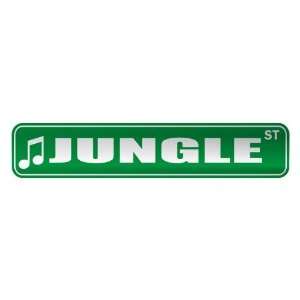   JUNGLE ST  STREET SIGN MUSIC