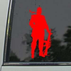  Metal Gear Solid Red Decal PS3 Snake Truck Window Red 