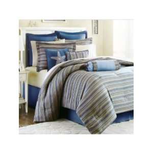 Comforter Ensemble with 1 comforter, 1 bedskirt, 2 shams, 2 euro shams 