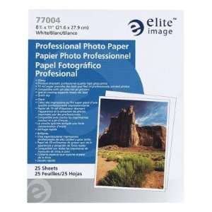  Professional Photo Paper, 10 mil, 8 1/2x11, 25/Pack 